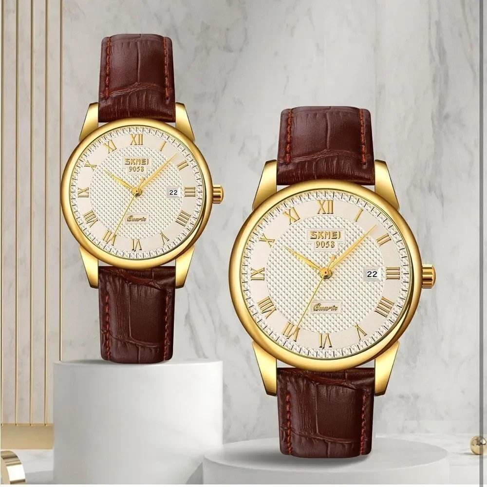 Men’s Quartz Leather banded Watch